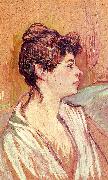  Henri  Toulouse-Lautrec Portrait of Marcelle Norge oil painting reproduction